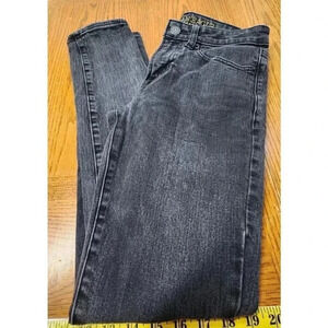 American Eagle Black Gray Jeans Super Skinny Size 28 X 32